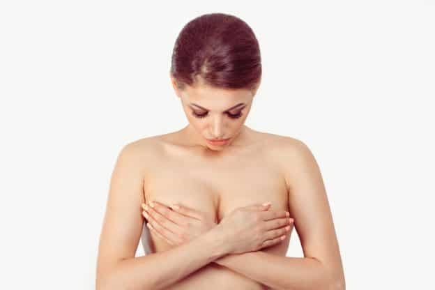 breast implant with breast lift