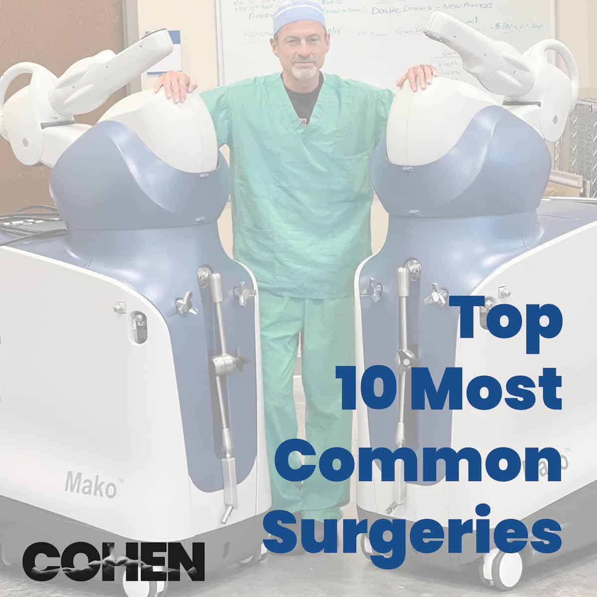 10 Most Common Surgeries
