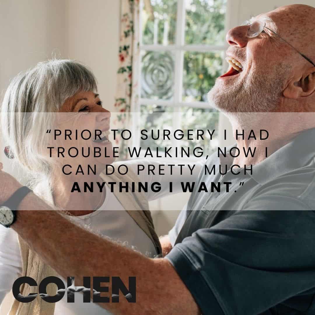 Lawrence Tackett Double Knee Replacement