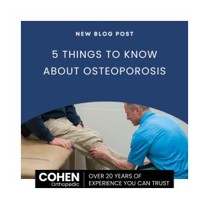 Building Strong Bones: Five Things to Know About Osteoporosis