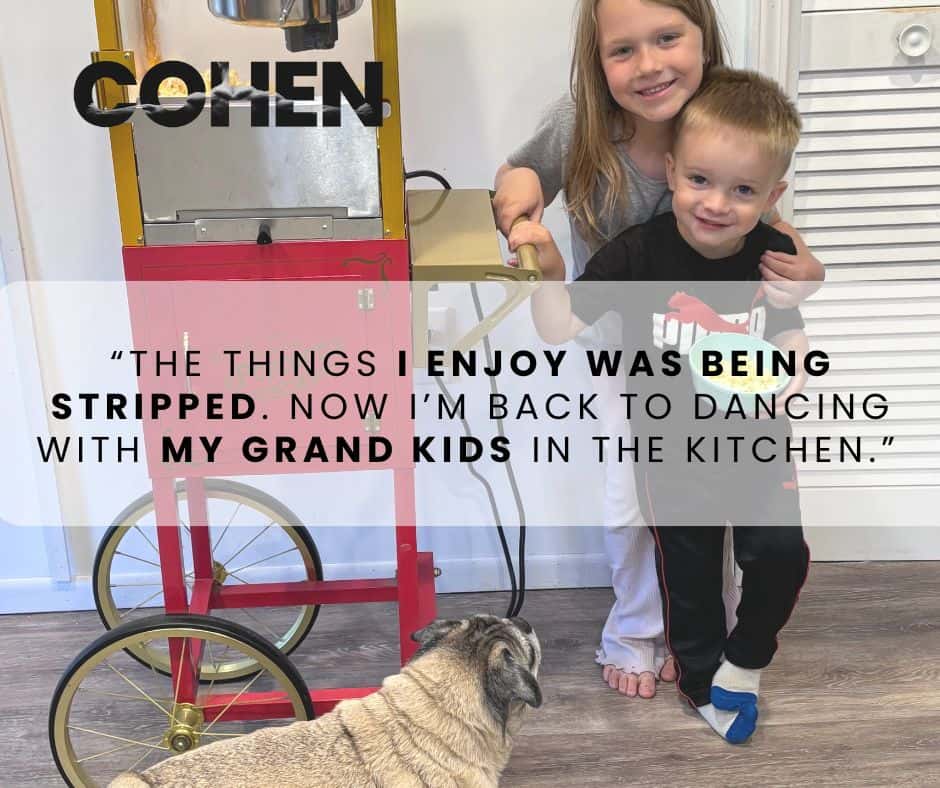 Edward Higgins Double Knee Replacement