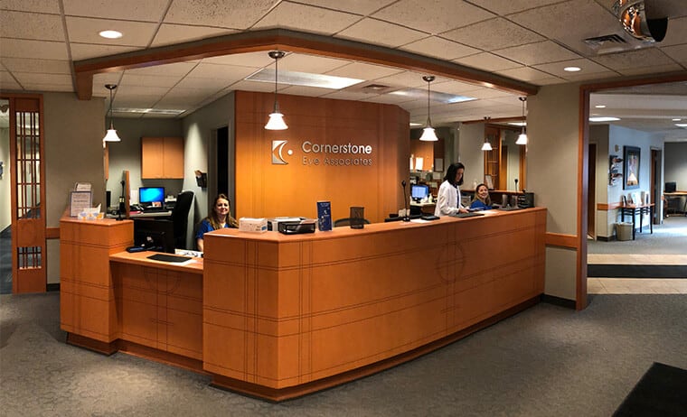 Cornerstone Eye Associates Lobby