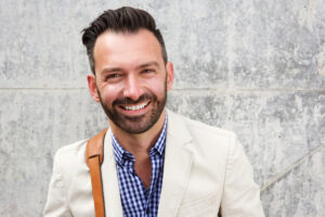 Middle aged man who previously had LASIK still enjoys many benefits of laser vision correction.