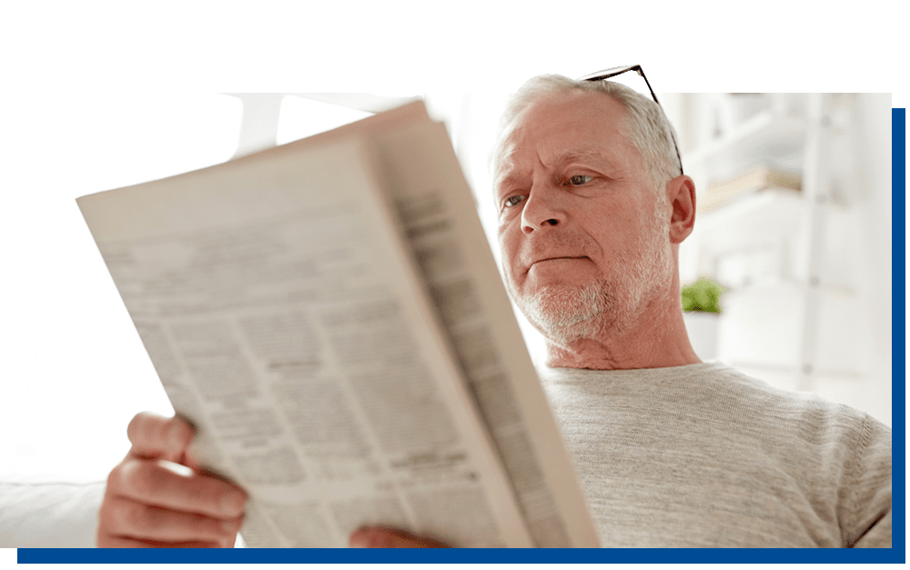 Old Man reading